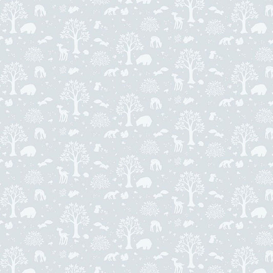Fabric Forest animal silhouttes - Stella - Dear Stella - DNS2508