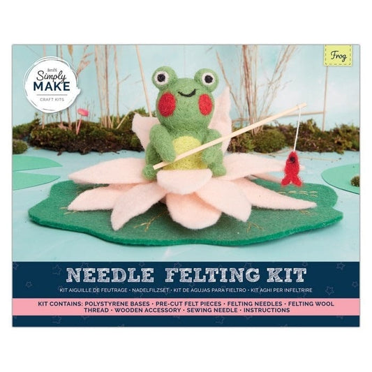 Frog Needle Felting Kit - Simply Make