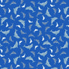 cotton fabric Glow in the dark dolphins - Ocean Glow - Lewis & Irene A782.3