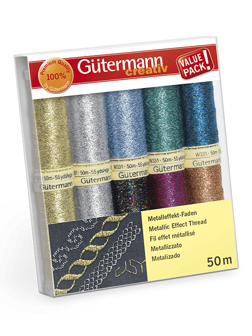 Gütermann Metallic Effect Thread
