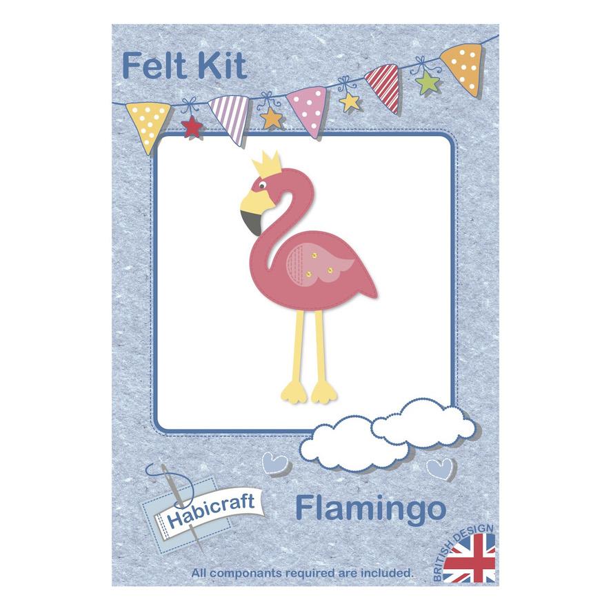 Felt kit Habicraft- Felt Kit- Flamingo