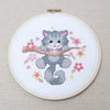 Embroidery kit Habicraft- Hoop Embroidery Kit- Kitten