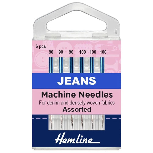 Needles Hemline jeans assorted machine needles