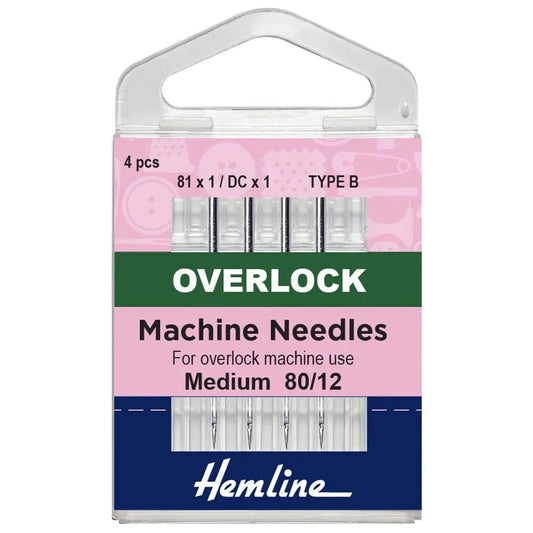 overlocker needles Hemline overlock needles 80/12 - Type B