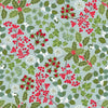 Fabric Holly and ivy on winter blue - Winter Botanical - Lewis & Irene