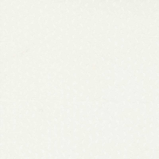 cotton fabric Honeybloom-Littlest Leaf-Milk White-Moda