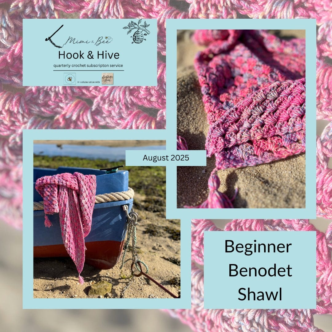 crochet pattern Hook & Hive - Quarterly Crochet Subscription