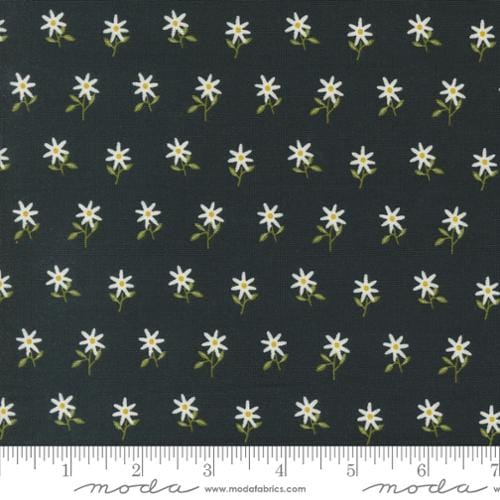 cotton fabric Imaginary Flowers Cloud White - Moda