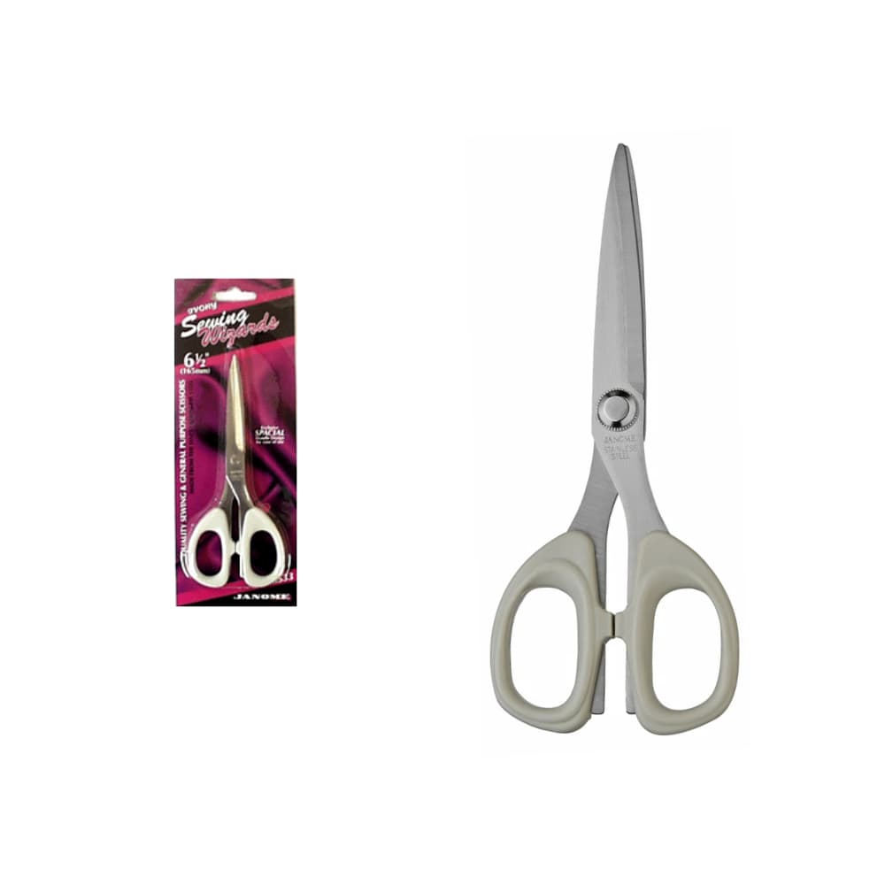 Janome 6½ Sewing and General Purpose Scissors