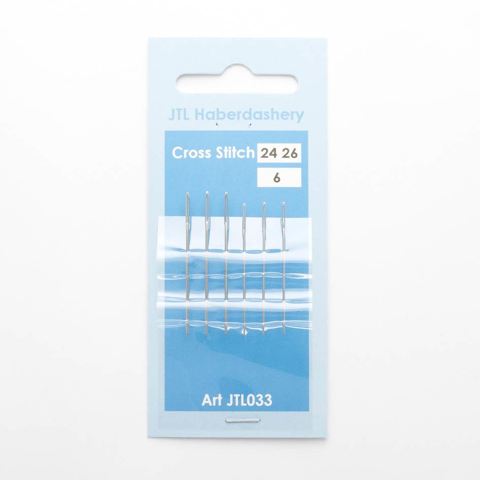 JTL Haberdashery Cross Stitch Needles 24/26