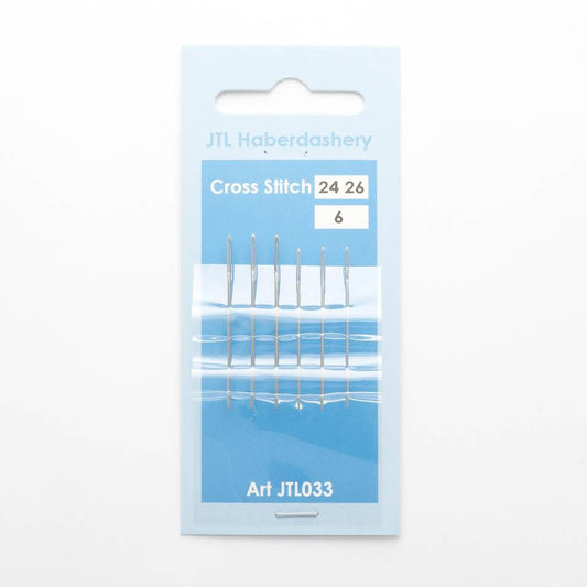 JTL Haberdashery Cross Stitch Needles 24/26