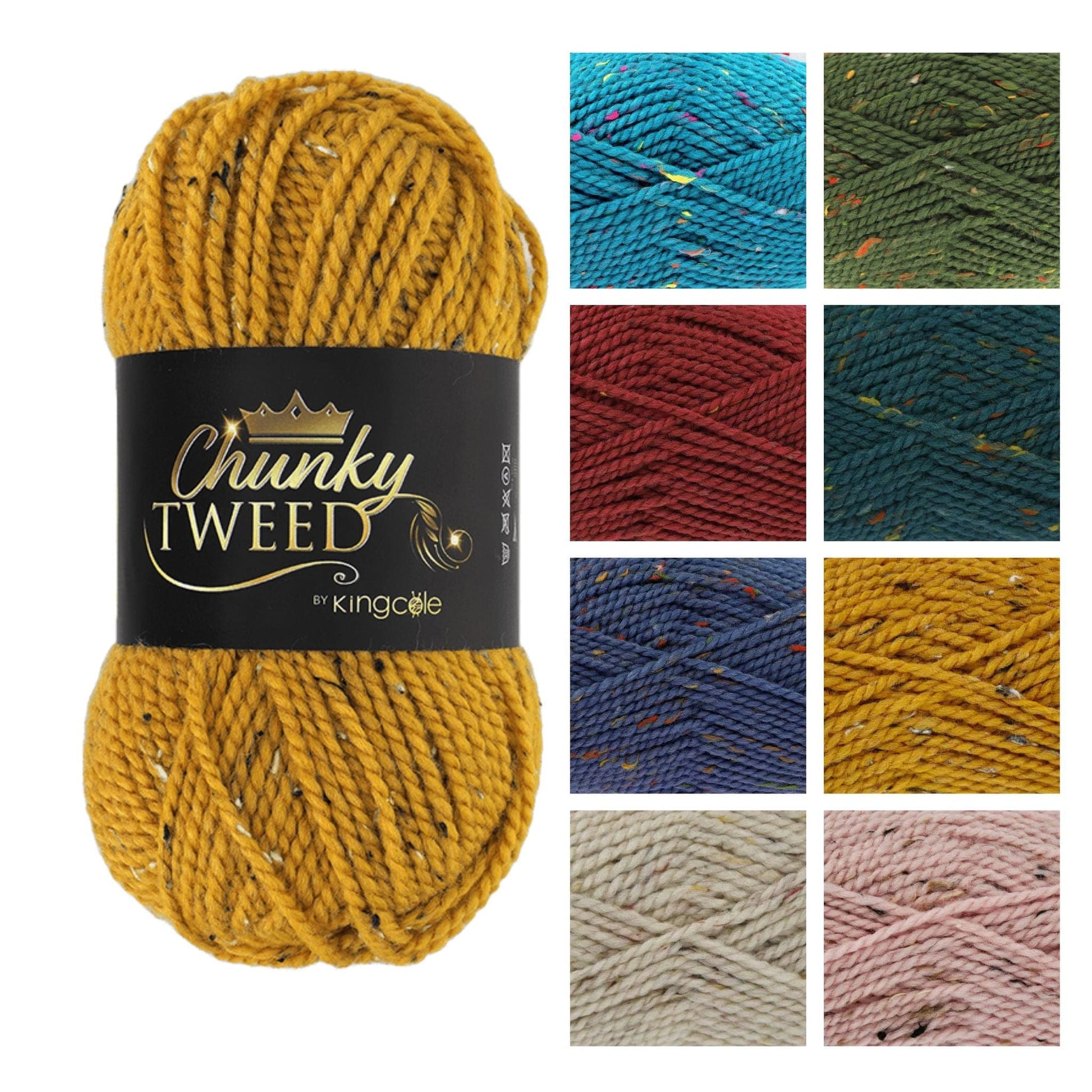 yarn King Cole chunky tweed