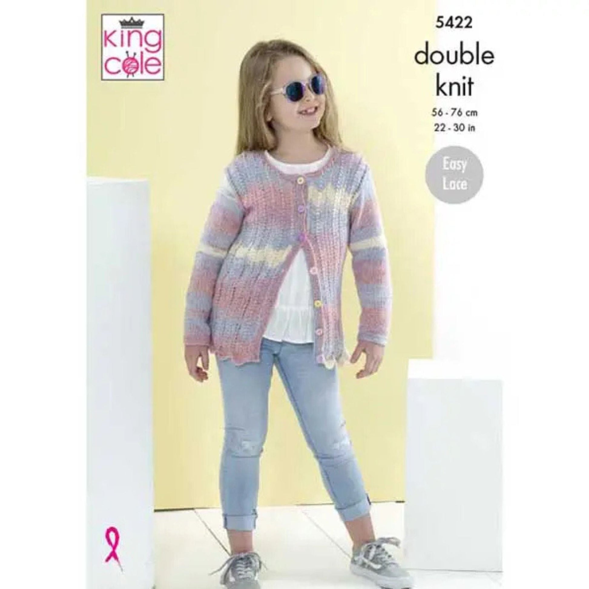 knitting pattern King Cole DK pattern 5422