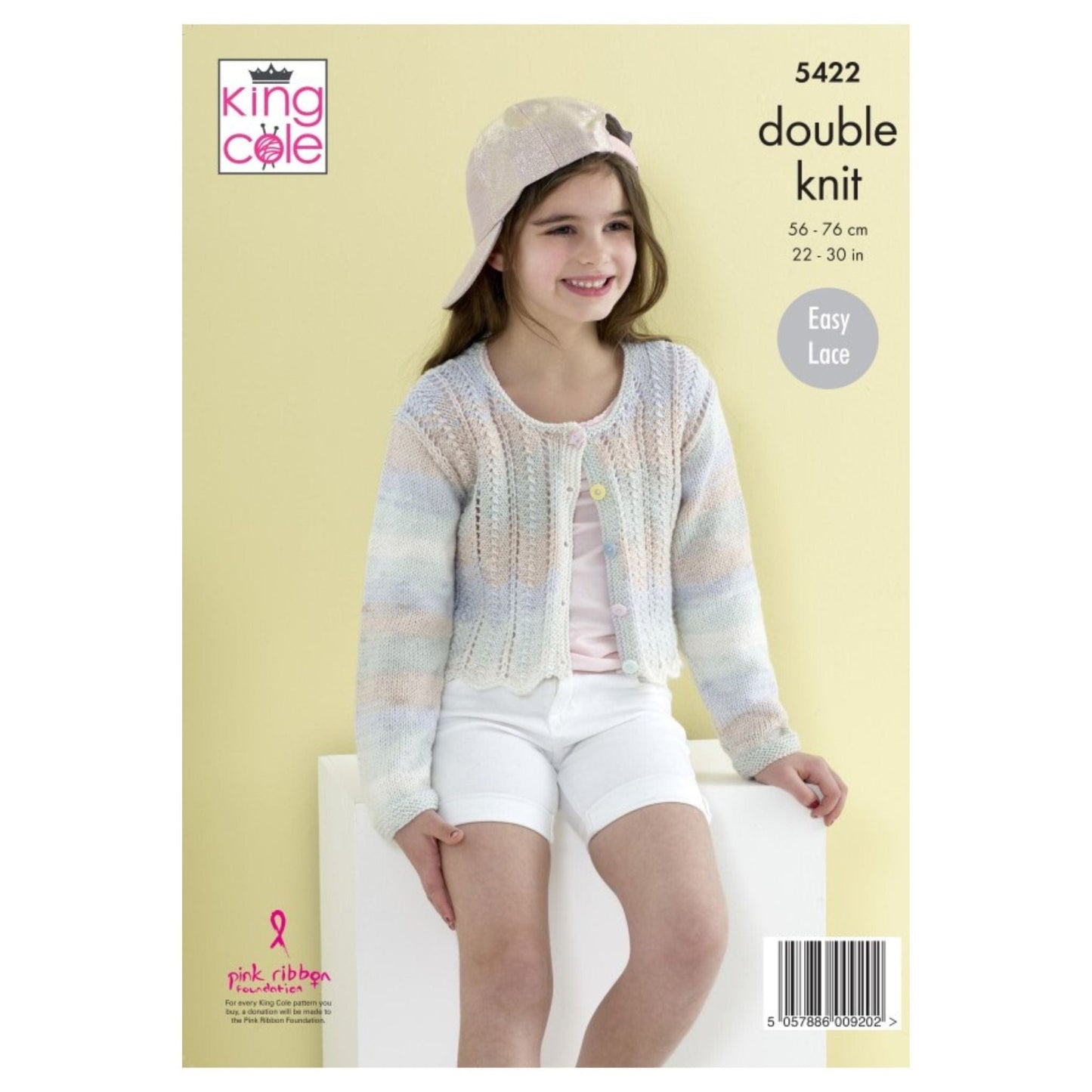 knitting pattern King Cole DK pattern 5422