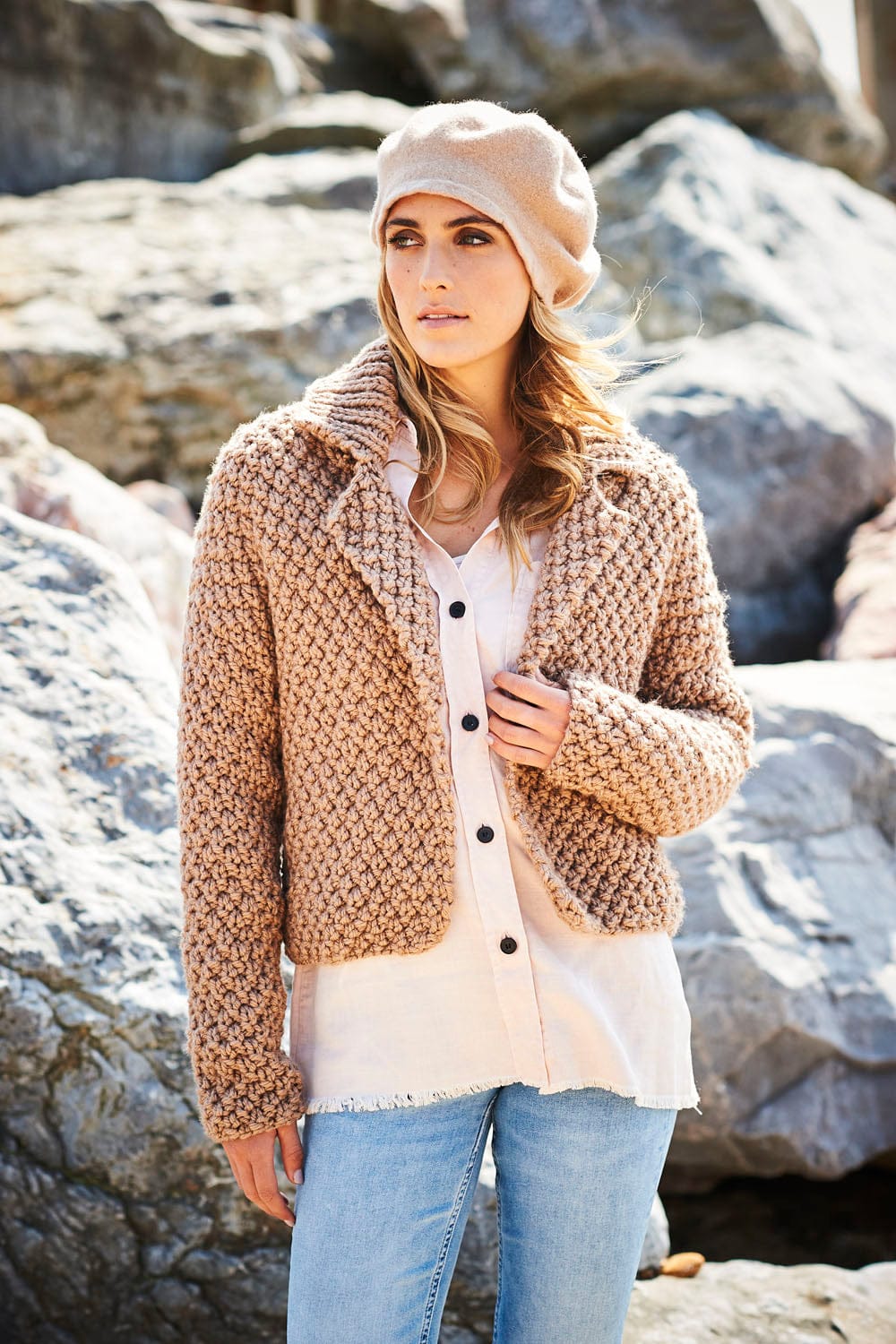 Ladies cardigan knitting pattern - Stylecraft 9591