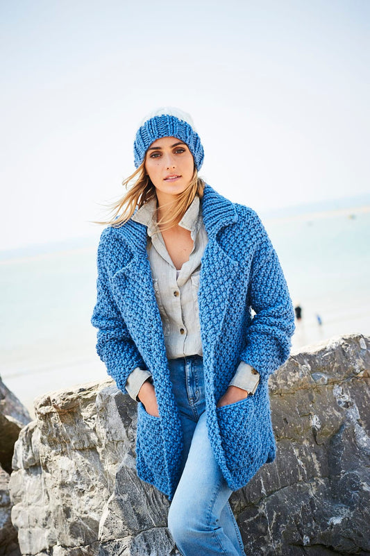 Ladies cardigan knitting pattern - Stylecraft 9591