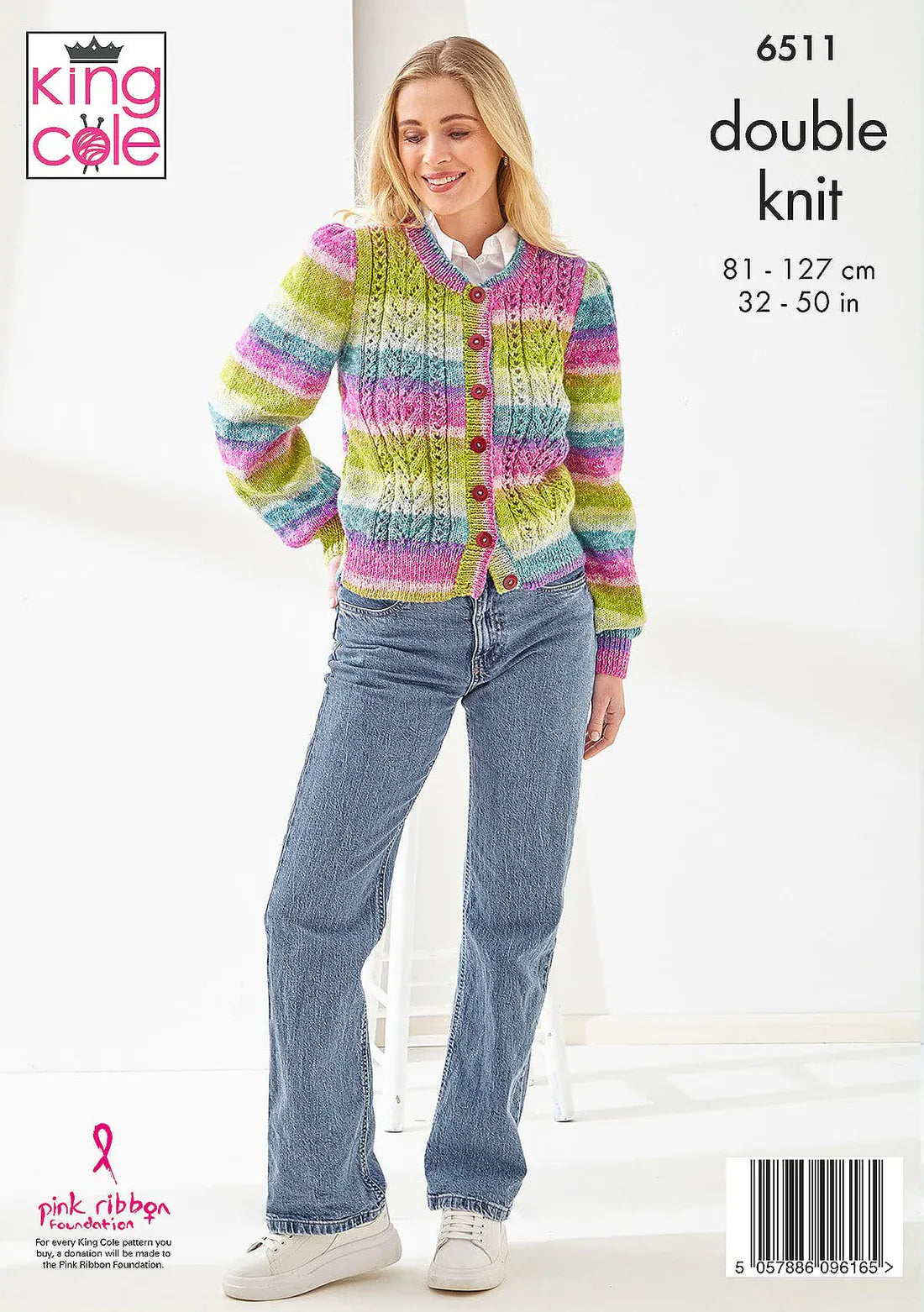 knitting-pattern Ladies sweater and cardigan - Bramble DK - King Cole 6511