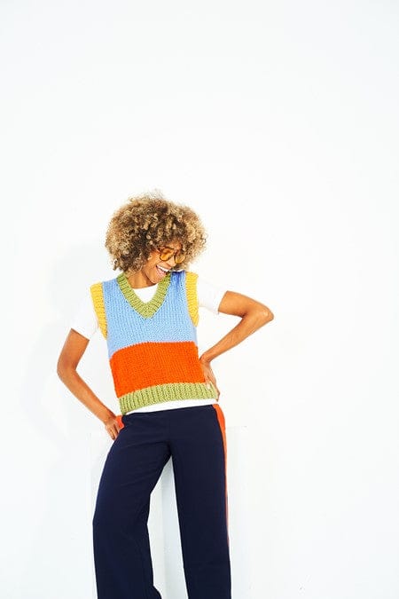Ladies Tank Top Knitting pattern - Stylecraft 10124