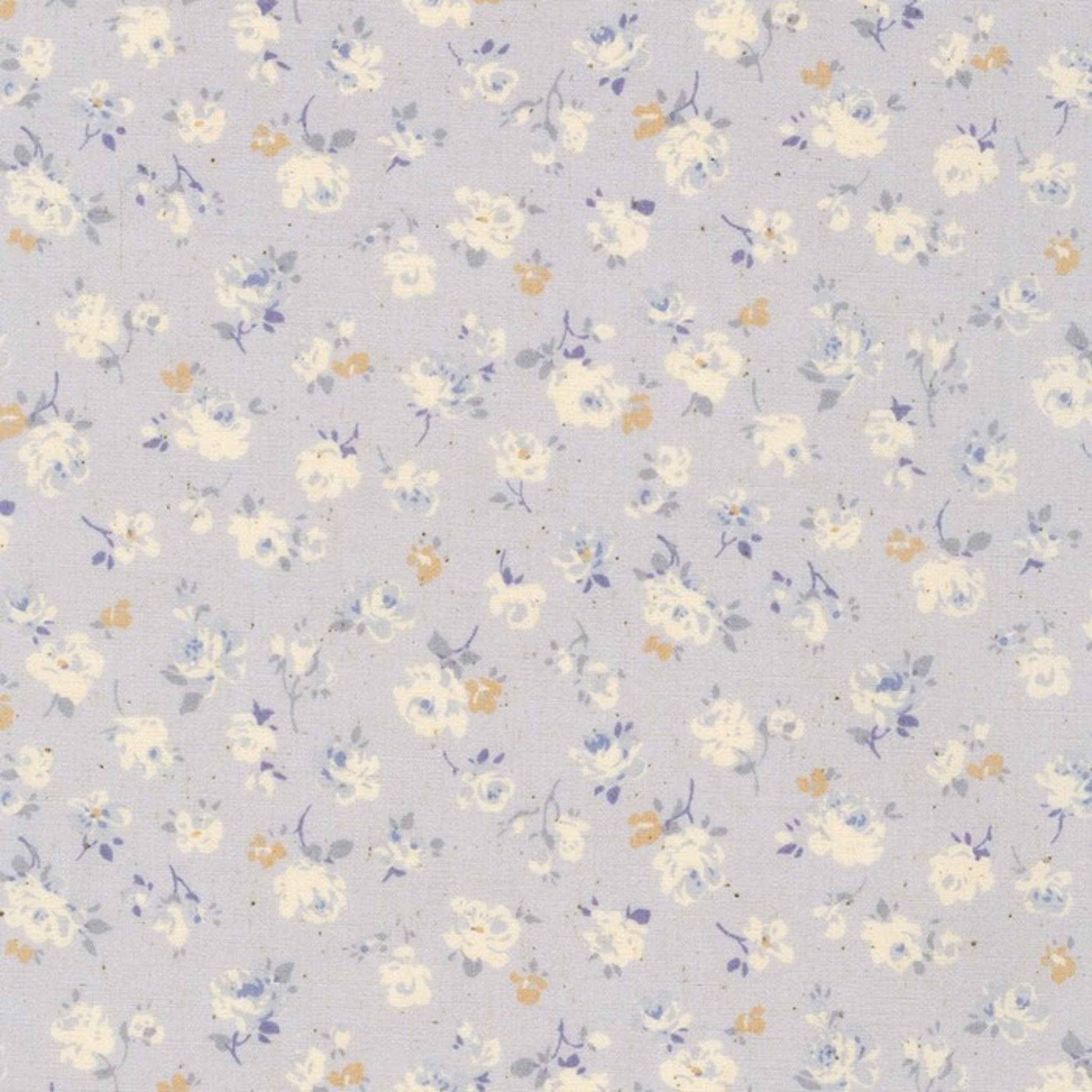 Fabric Lavender floral cotton lawn - Petite Sophila - Sevenberry