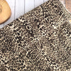 fabric Leopard print 100% polyester fabric