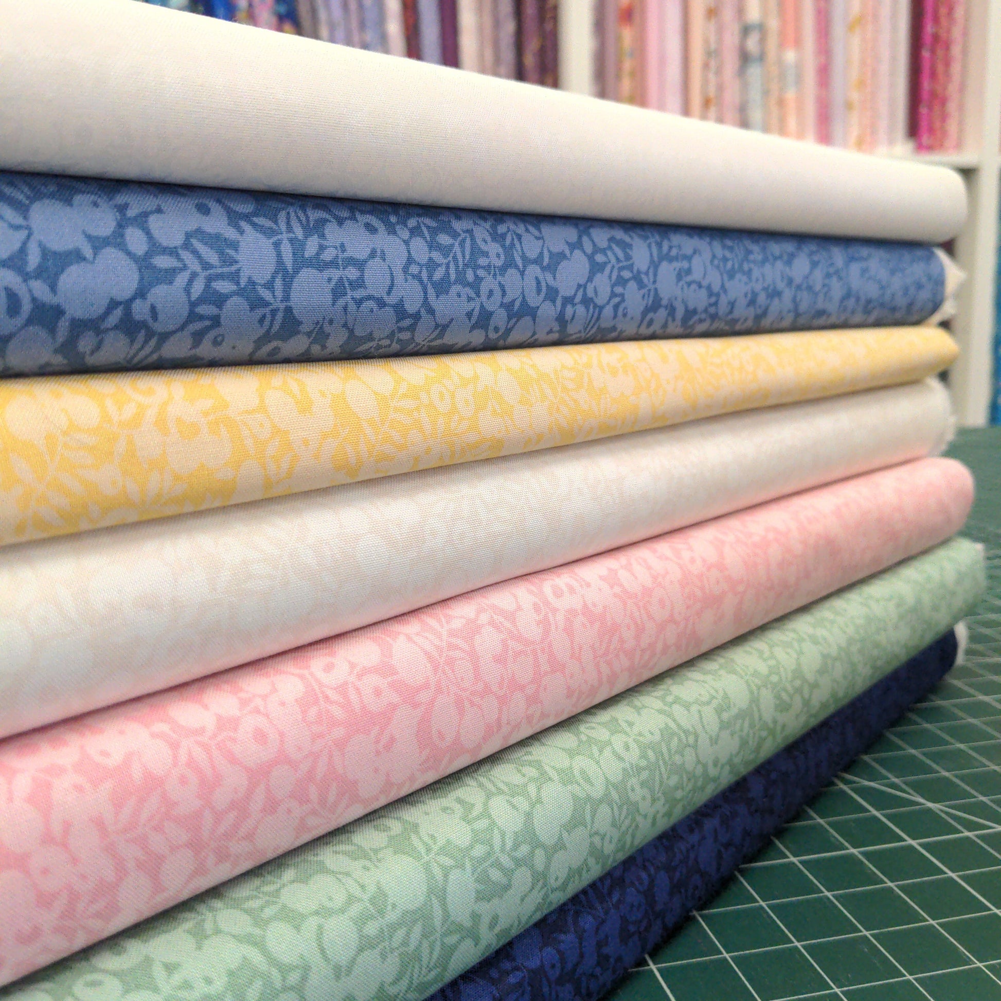 Fabric Liberty fabric Wiltshire Shadow cotton