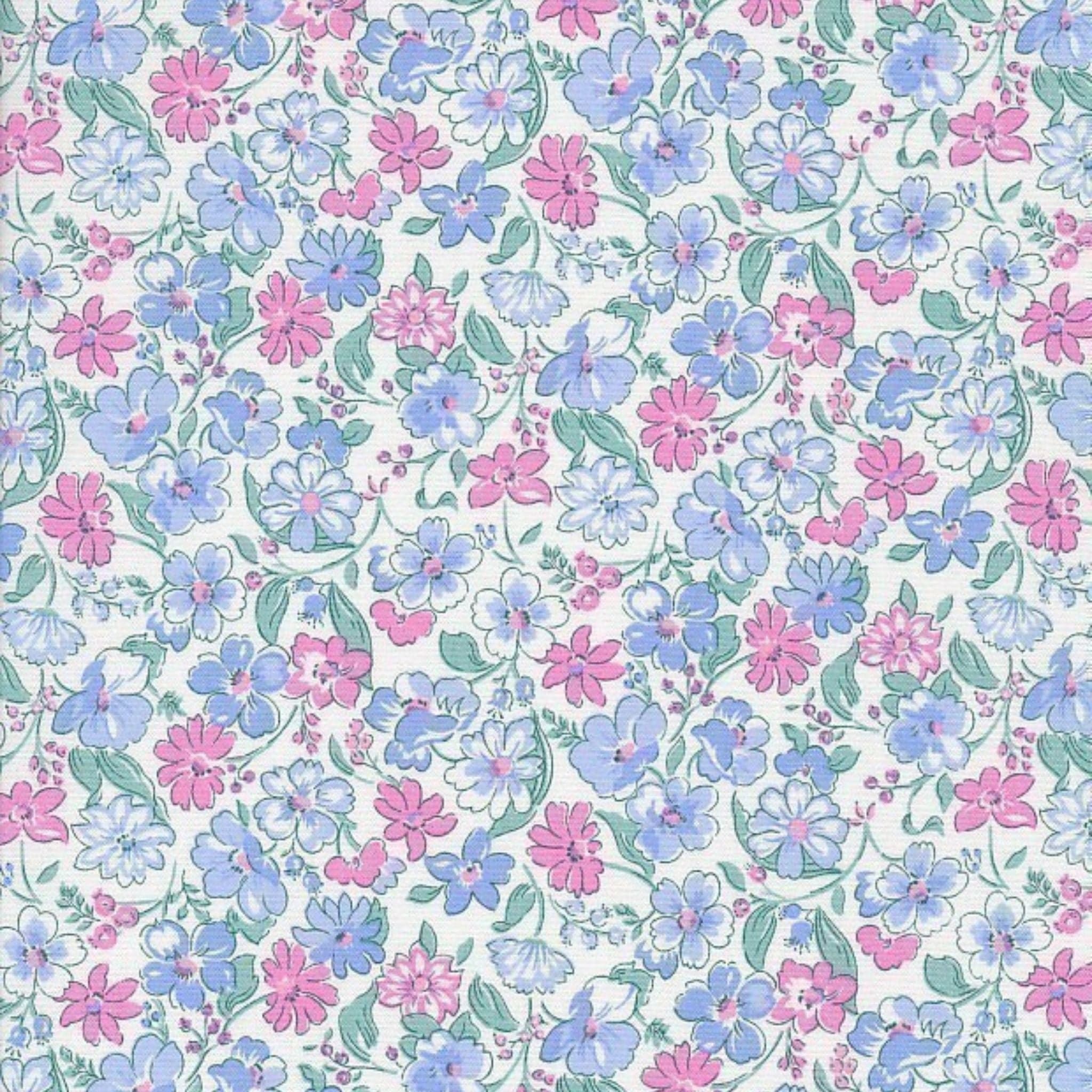 cotton fabric Liberty Heirloom Daisy Meadow