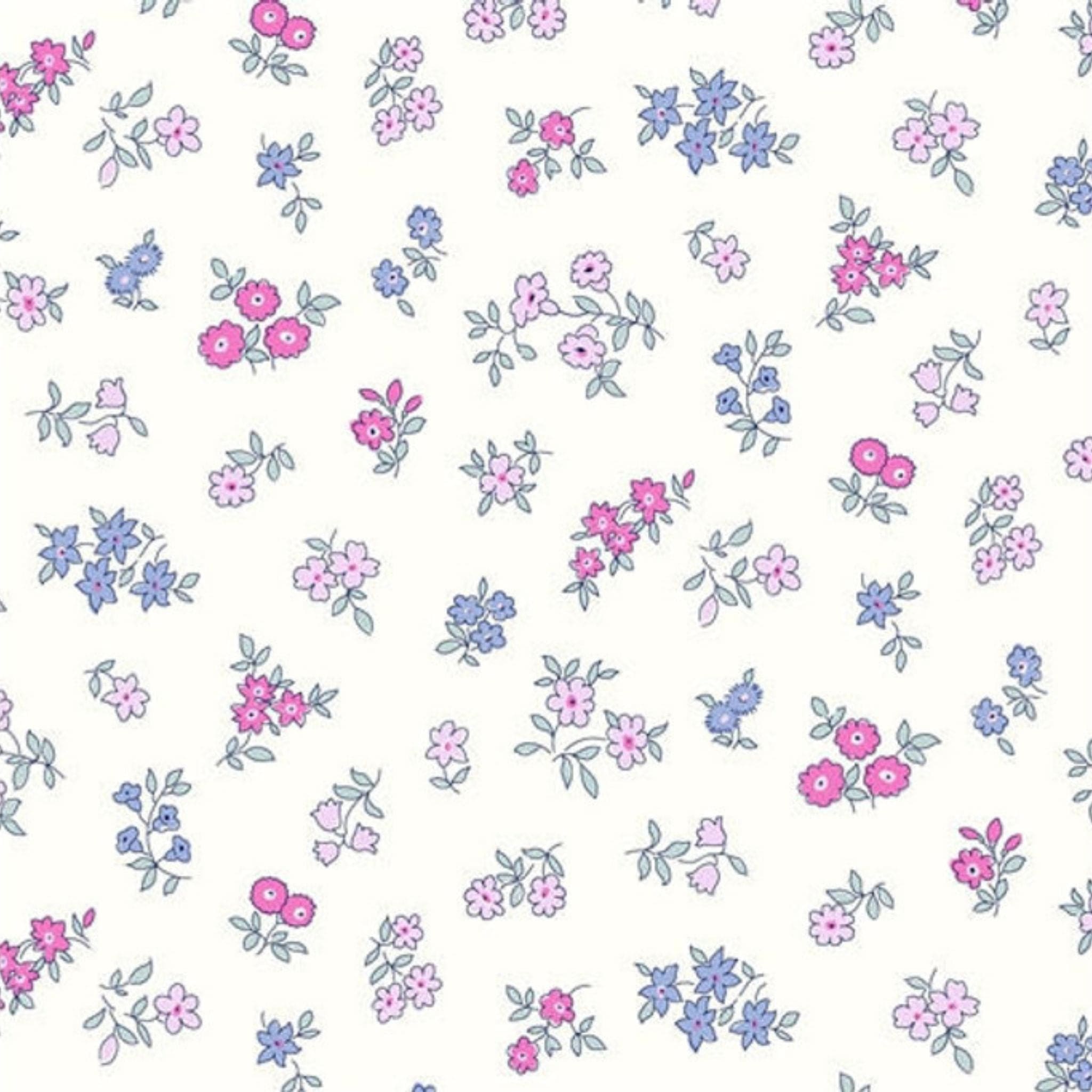 cotton fabric Liberty Heirloom Daisy Meadow