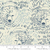 Pencil drawn effect bears on a cream cotton fabric - Marigold by Moda