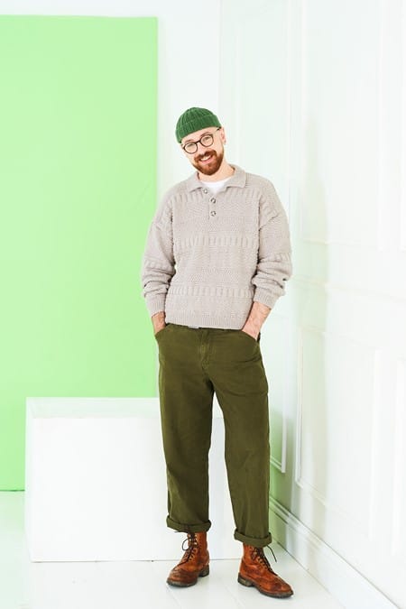 Men's Sweaters knitting pattern in DK - Stylecraft 10233