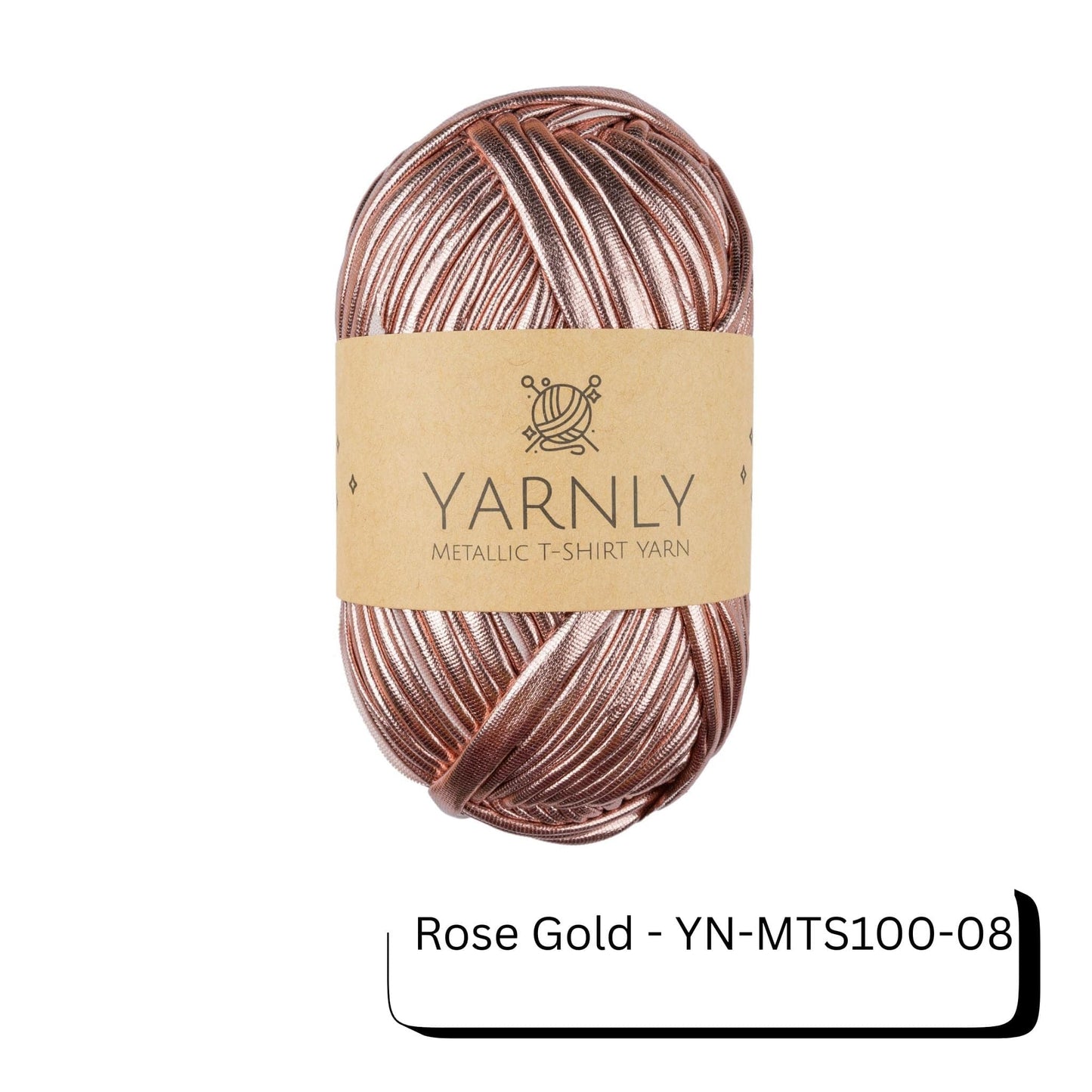 t-shirt yarn Metallic T-shirt Yarn - Yarnly