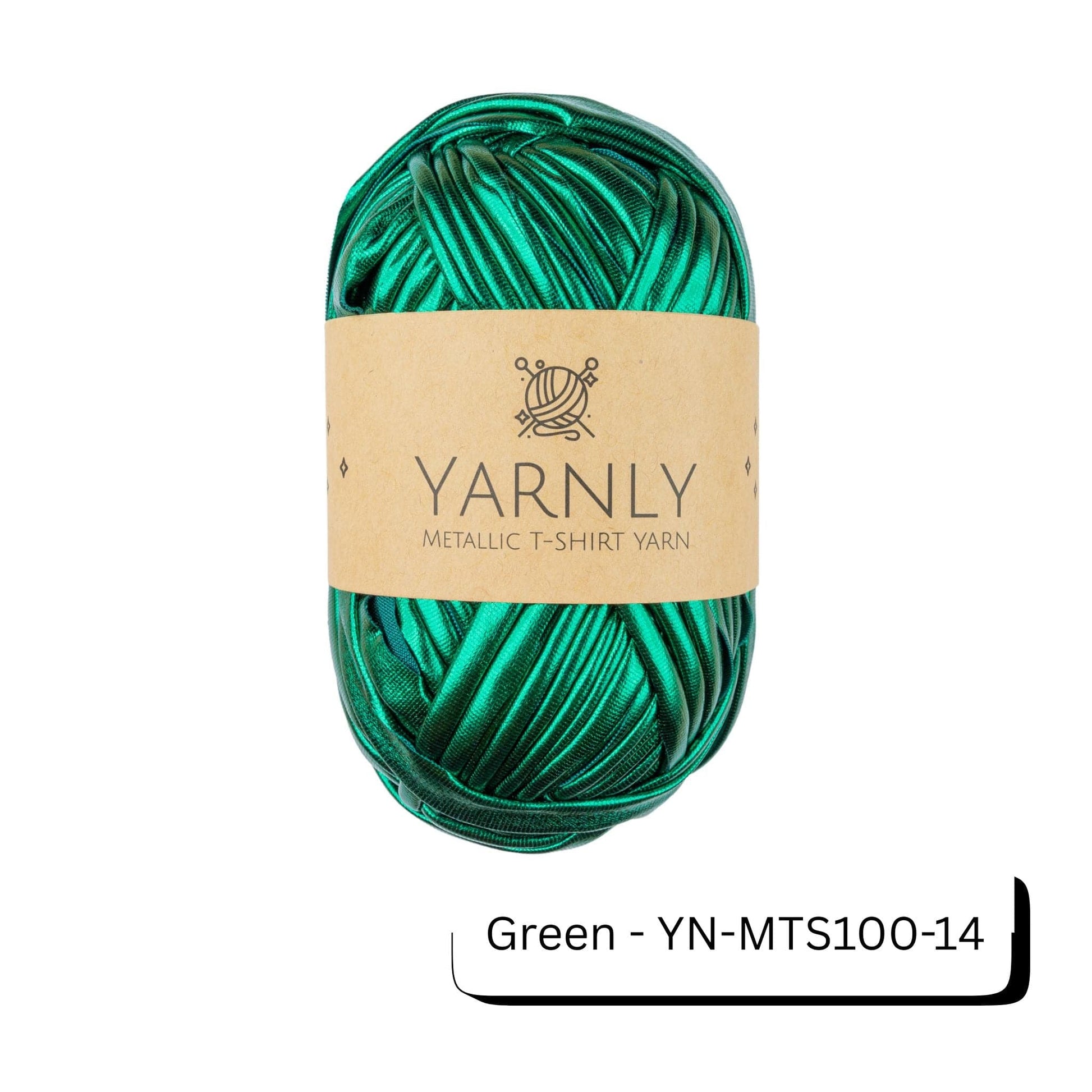 t-shirt yarn Metallic T-shirt Yarn - Yarnly