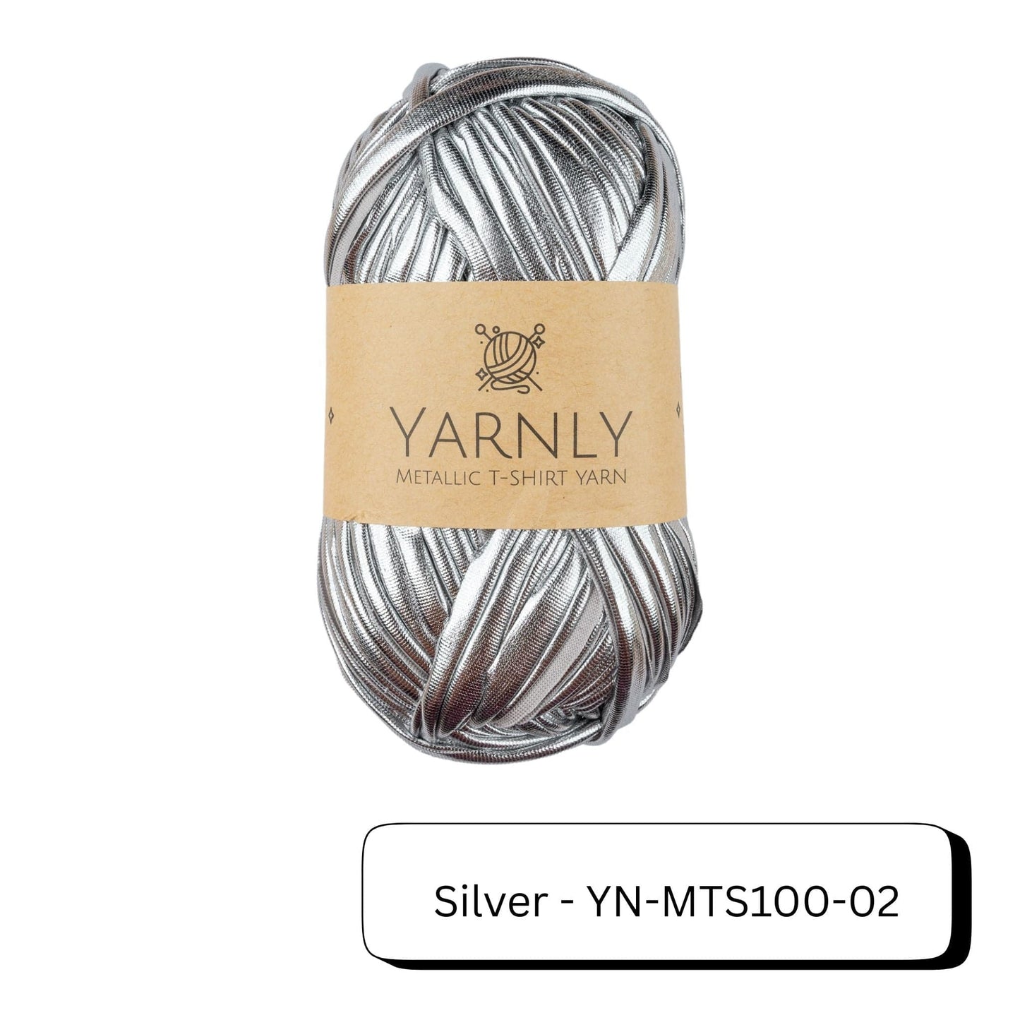 t-shirt yarn Metallic T-shirt Yarn - Yarnly