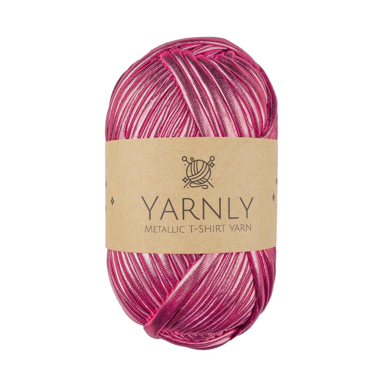 t-shirt yarn Metallic T-shirt Yarn - Yarnly