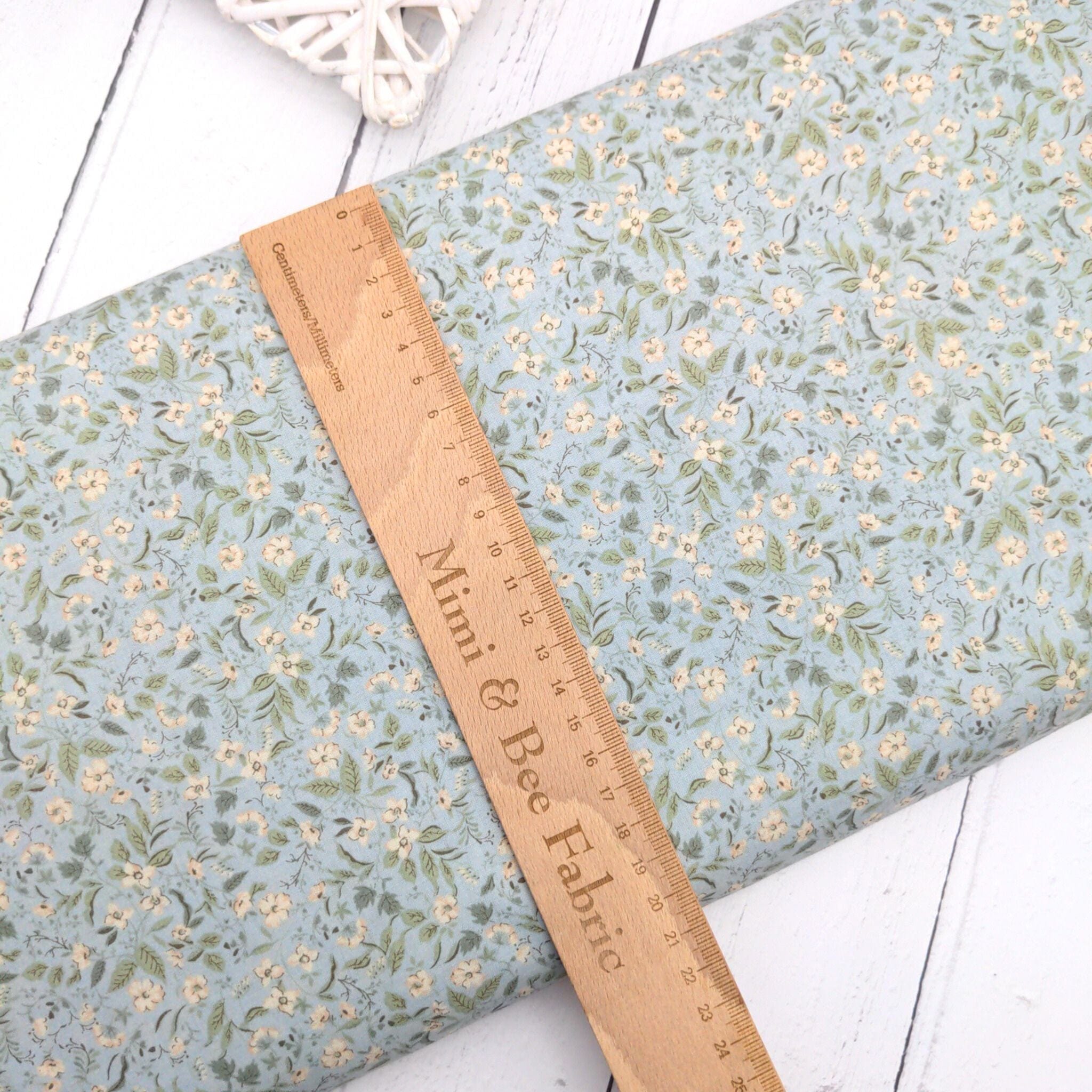 Fabric Misty Blue cotton lawn - Petite Nostalgia Lawn - Sevenberry