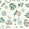 cotton fabric Navy winter branches - Arrival of Winter - Riley Blake