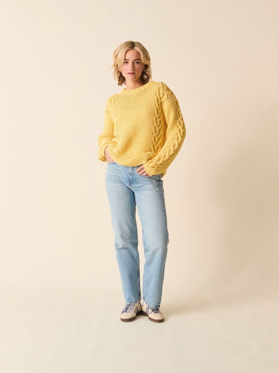 Over it sweater knitting pattern in SIRDAR STORIES CHUNKY - Sirdar 10873