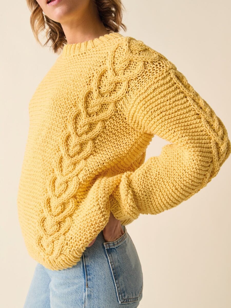 Over it sweater knitting pattern in SIRDAR STORIES CHUNKY - Sirdar 10873