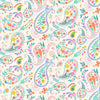 cotton fabric Paisley on cream - Songbird - Dashwood Studio