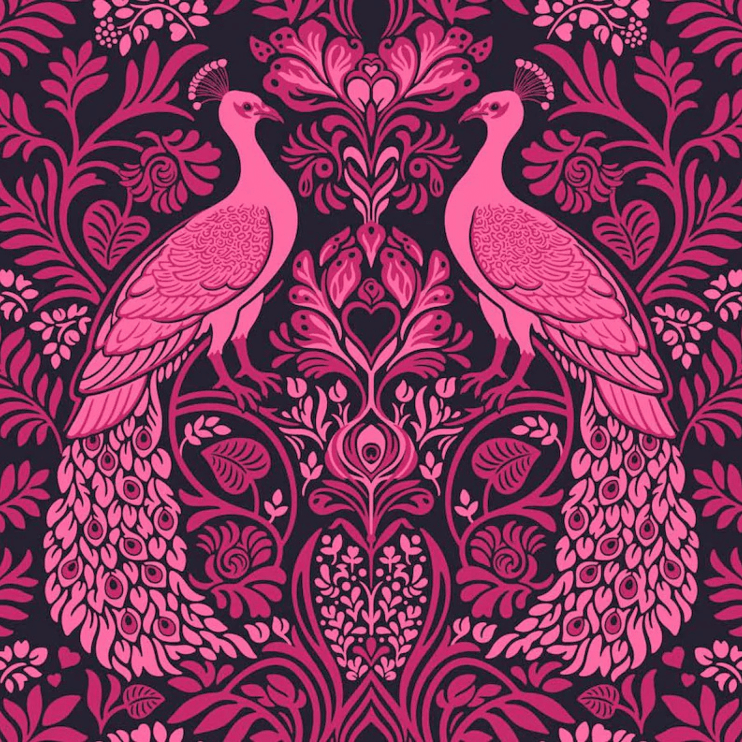 Peacock violet - Wild Abandon - Figo Fabrics