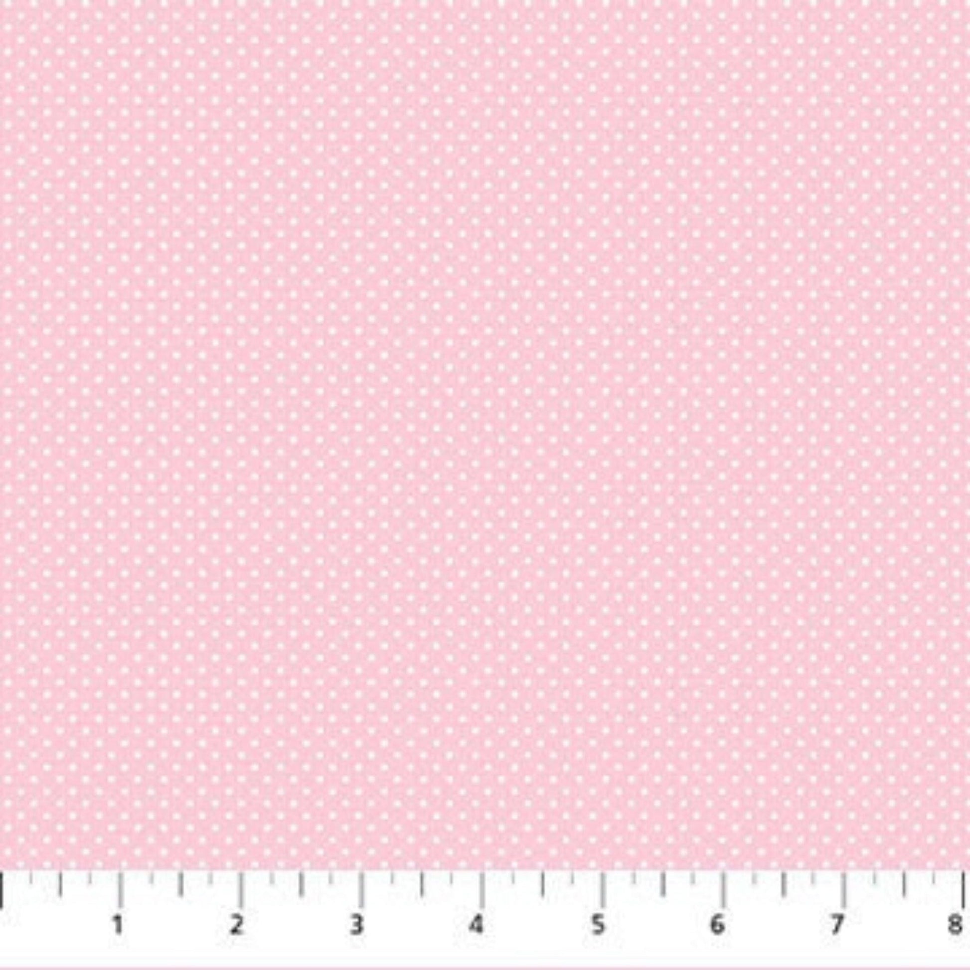 fabric Pink polka dot fabric - Tea for Two - Northcott