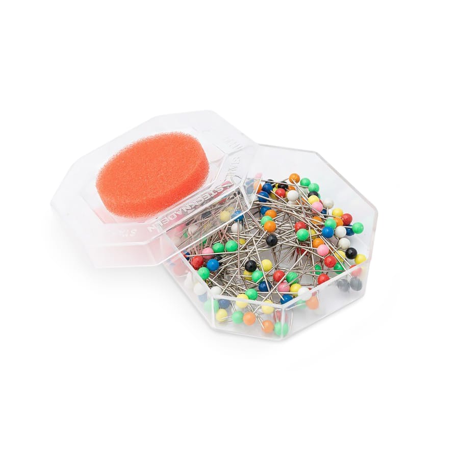 Plastic Head Pins Octagon Box