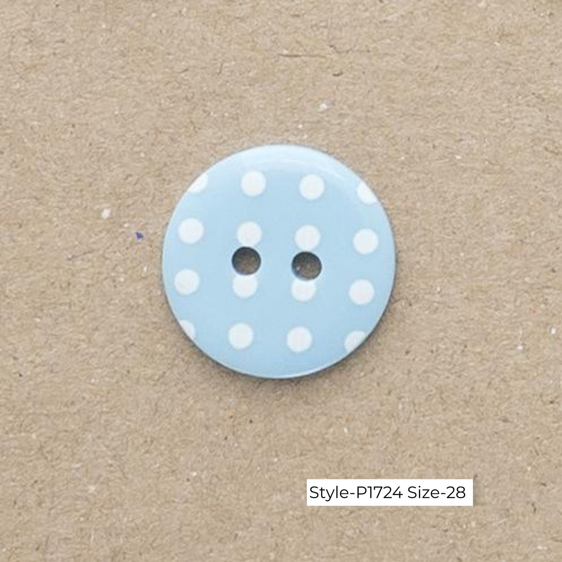 polka dots on background colour buttons-style-P1724