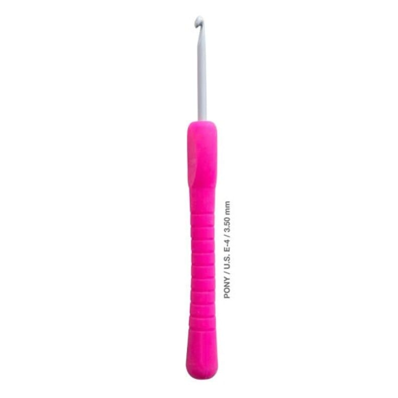 Pony easy grip crochet hook