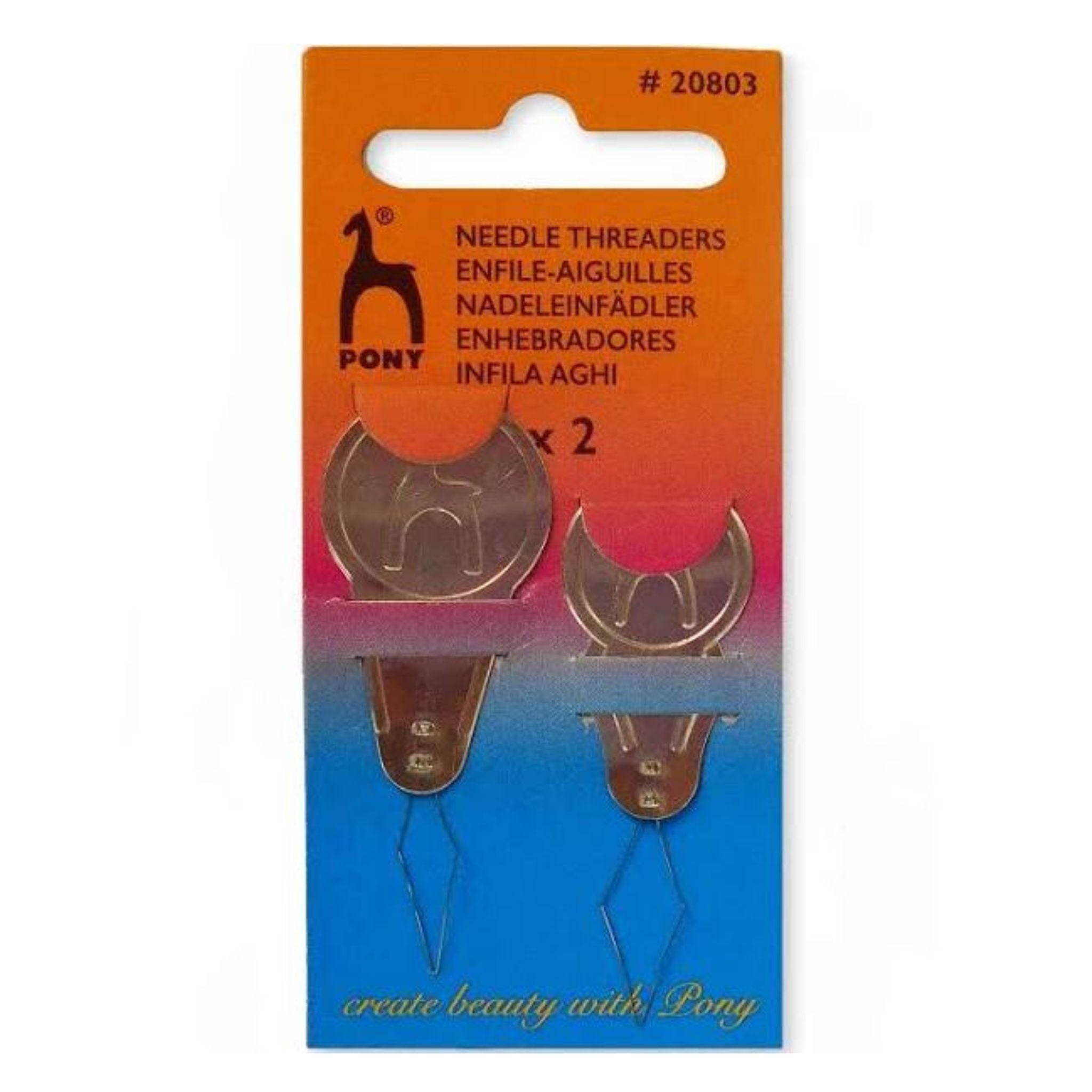 Pony needle threader 2 pack