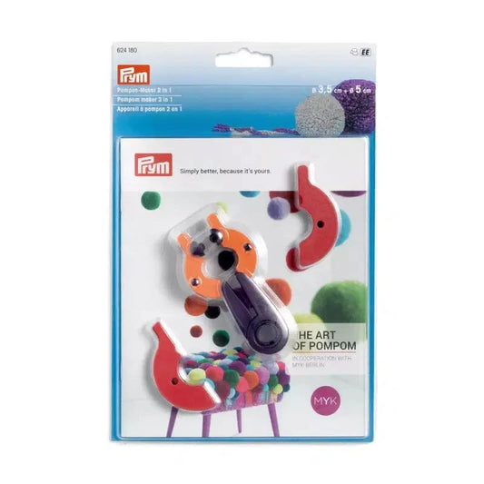 Prym Pompom Maker 2 in 1 (3.5cm and 5cm)