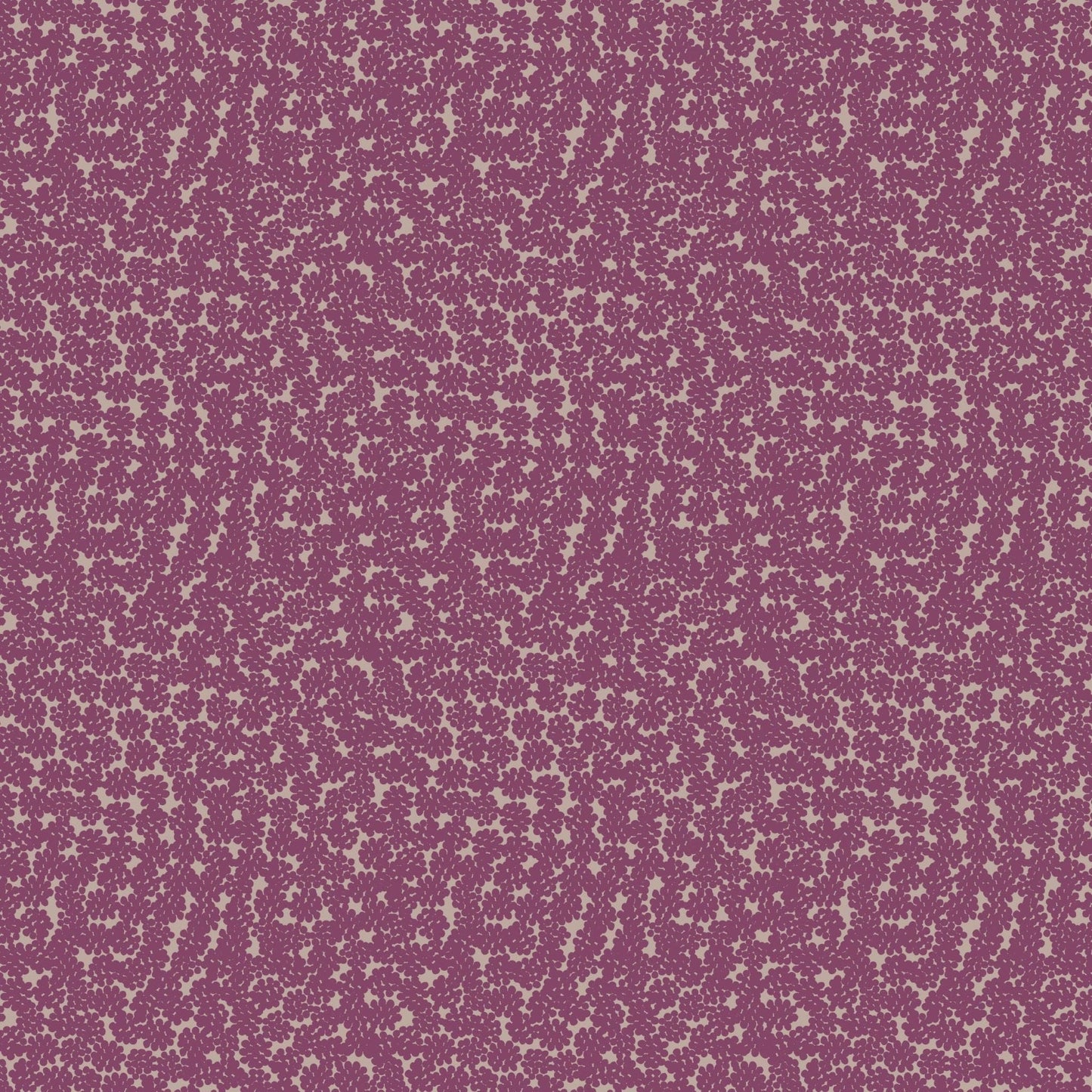 Fabric Purple berry - Autumn Fields Re-loved - Lewis and Irene- END OF BOLT