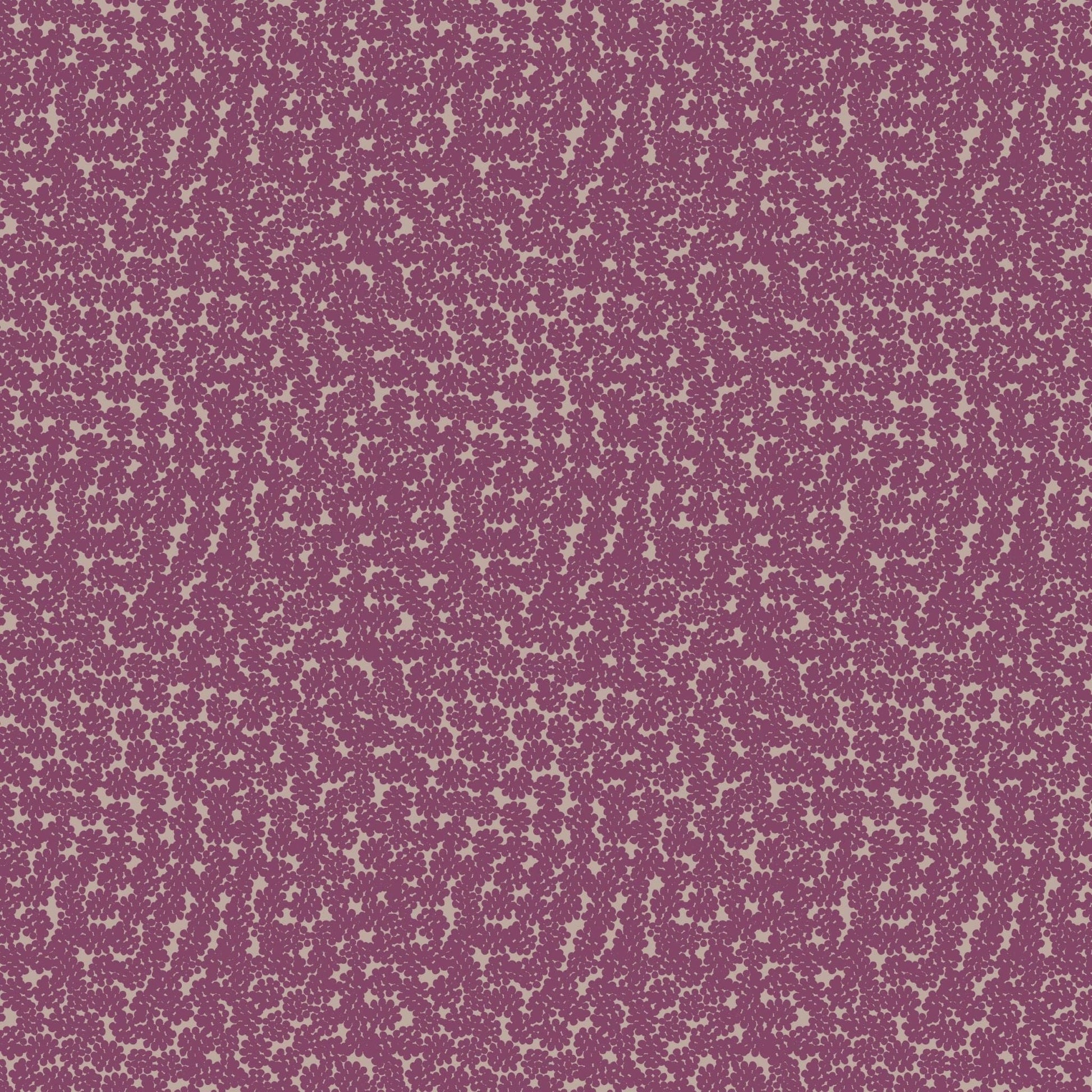 Fabric Purple berry - Autumn Fields Re-loved - Lewis and Irene- END OF BOLT