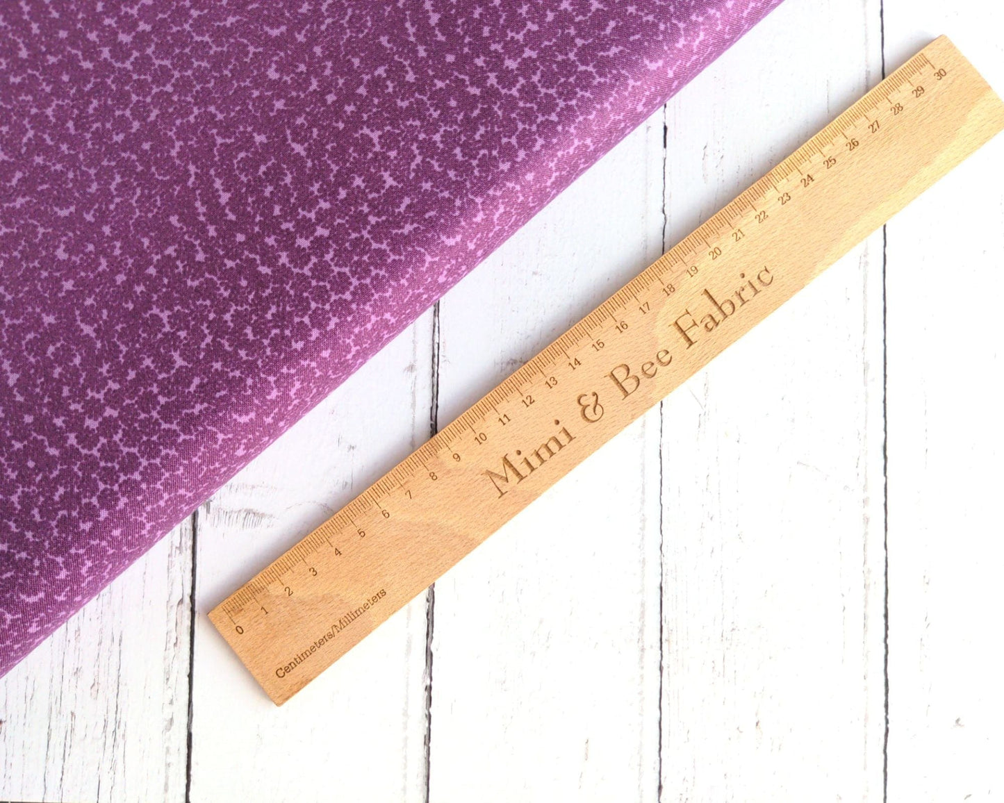 Fabric Purple berry - Autumn Fields Re-loved - Lewis and Irene- END OF BOLT