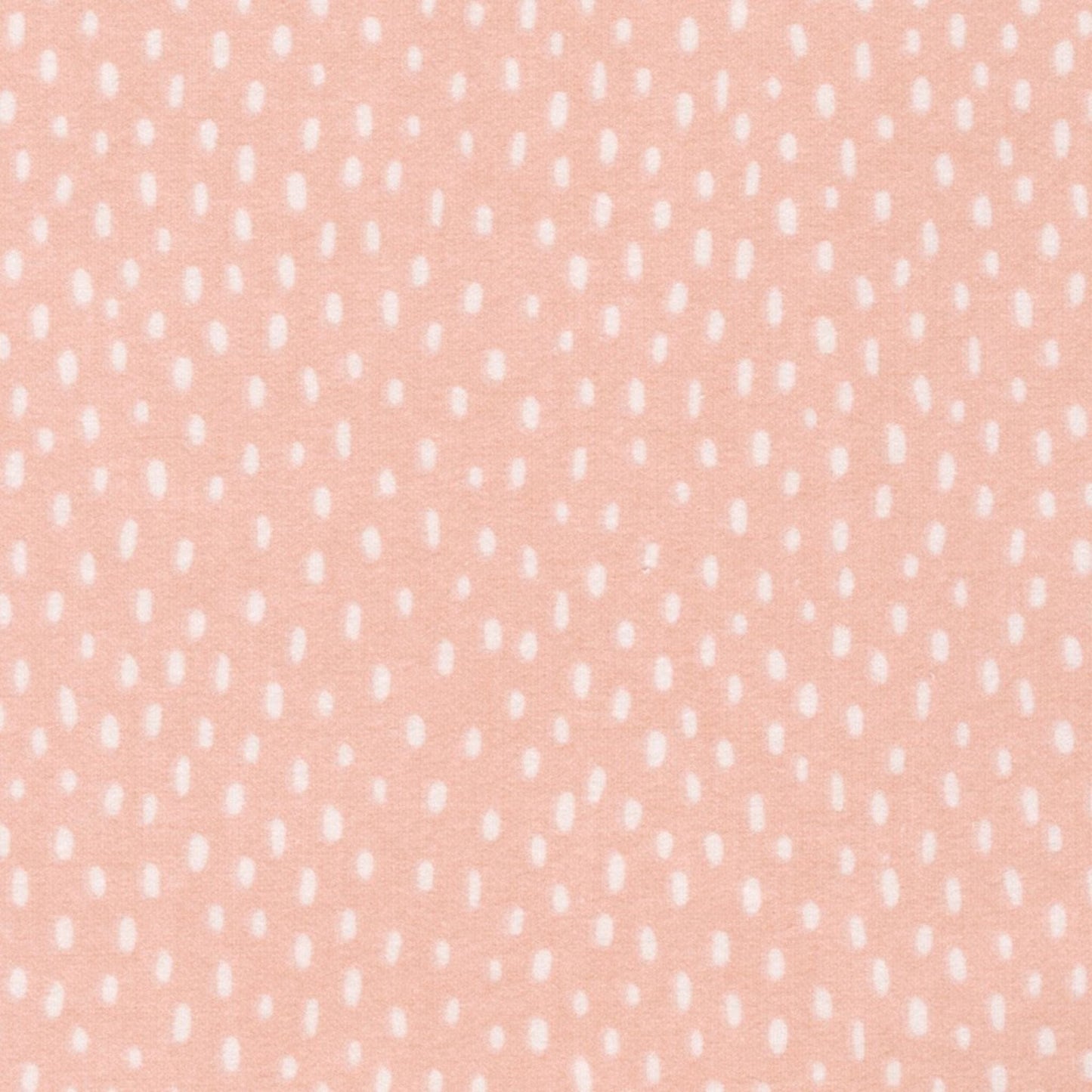 Fabric Raindrops on mustard brushed cotton flannel - Over the Moon Cozy Cotton - Robert Kaufman