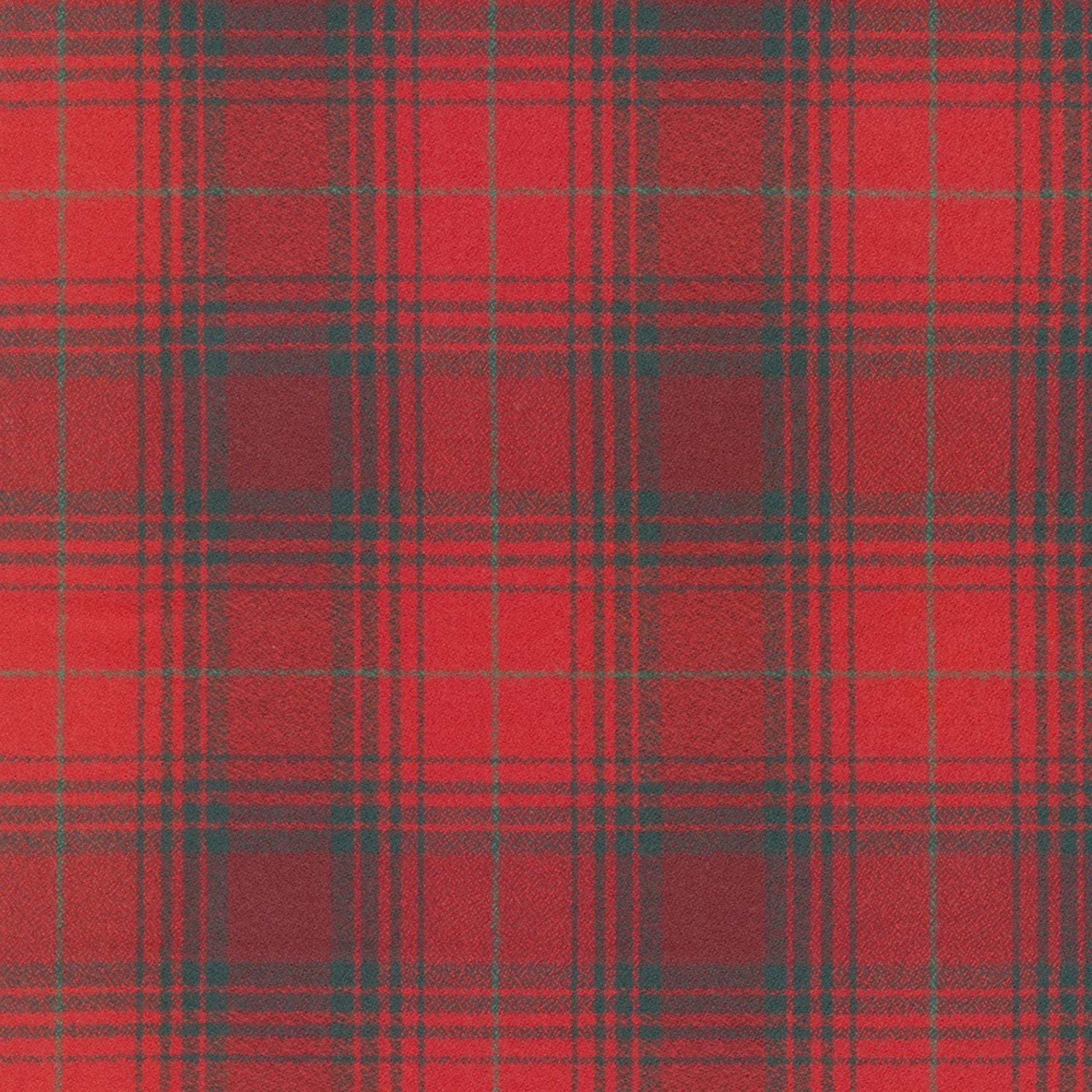 Fabric Red check Mammoth organic brushed cotton flannel - Robert Kaufman